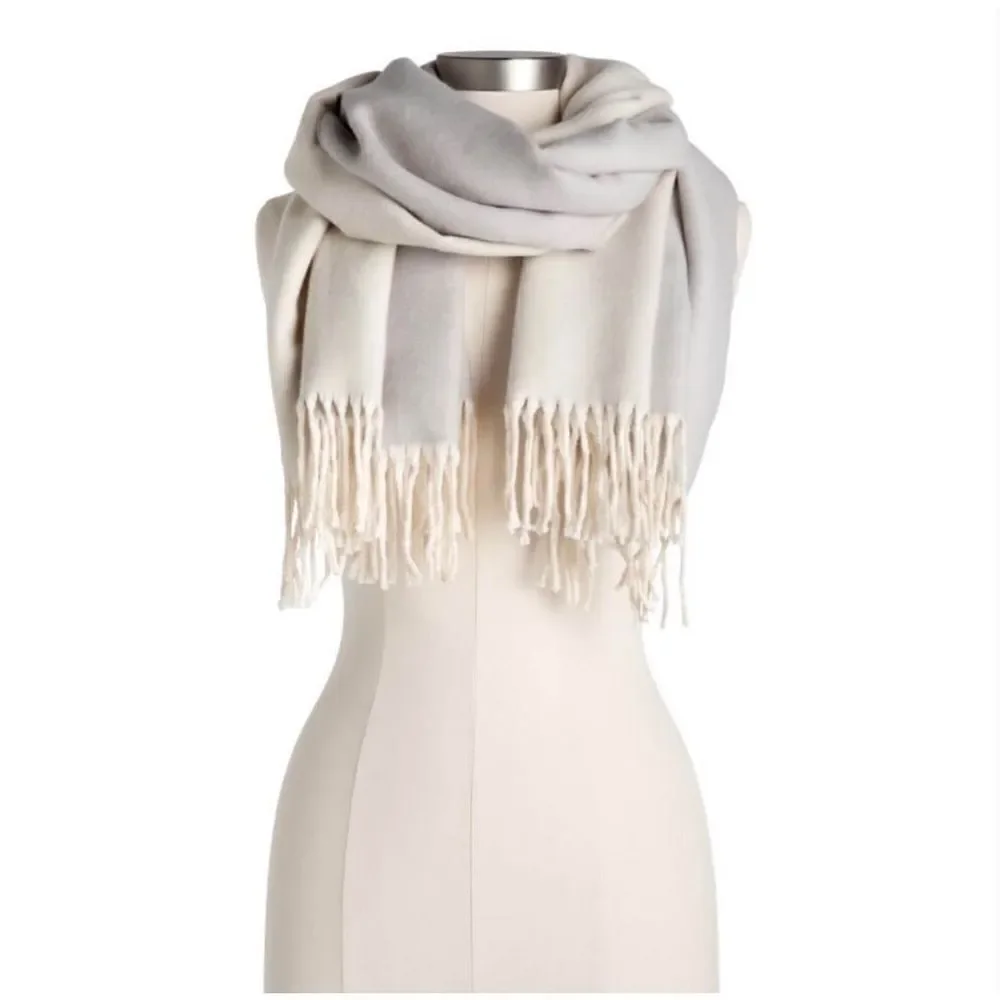 Demdaco Giving Wrap‎ Soft Scarf cream nwt
